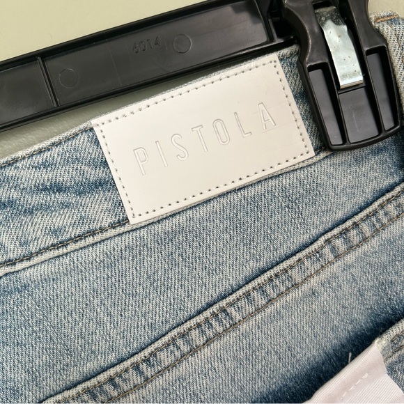 NWT revolve pistola drew mid rise vintage flare women’s 27 distressed‎ frayed - Picture 8 of 8